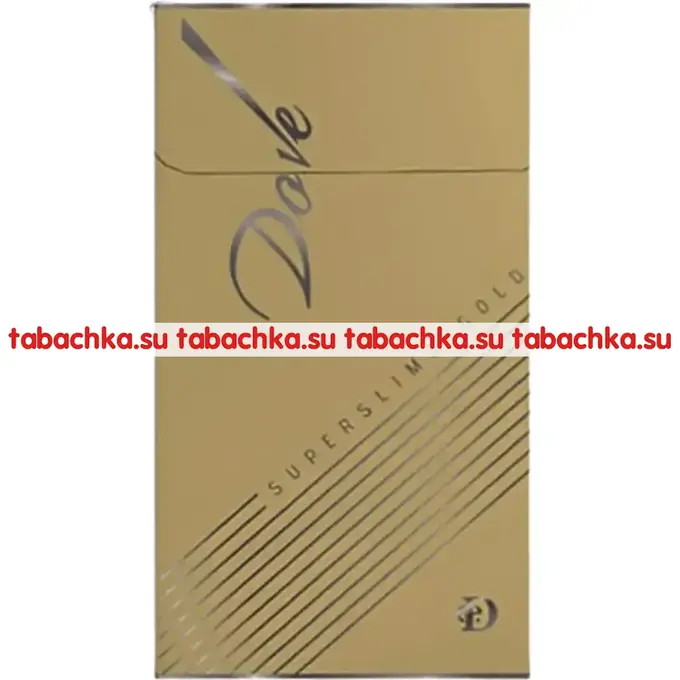Сигареты Dove Gold Super Slims Сигареты Dove Gold Super Slims